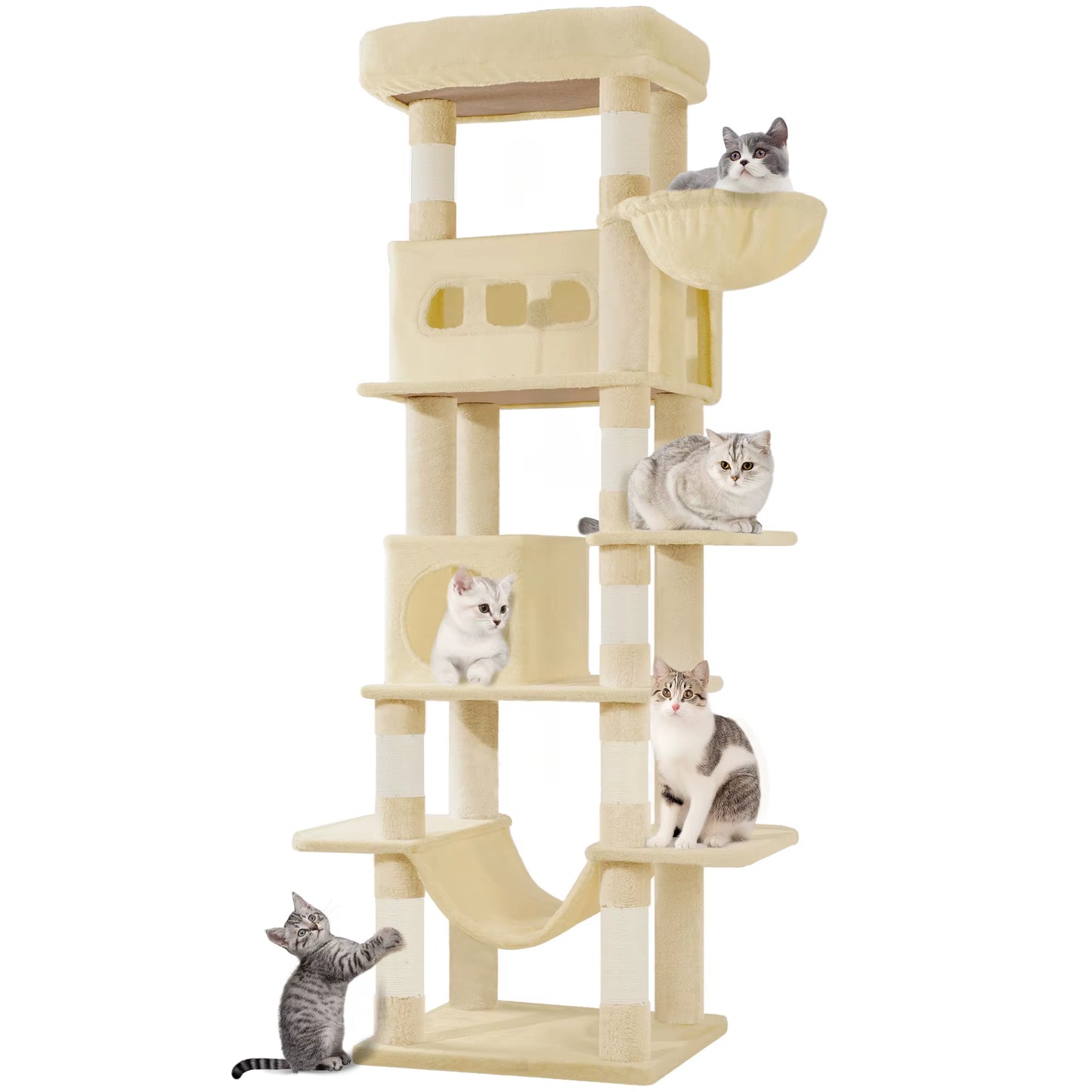 🐾 Le Gratte-Ciel "Animoodle" : Le Palace de votre Félin ! 🏙️