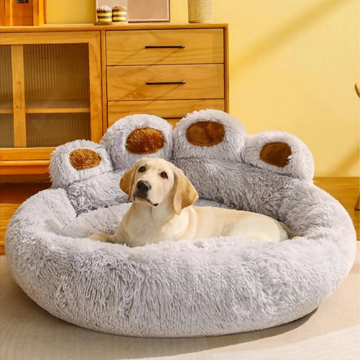 🐾 Le "Pattoune-Nuage" : Le Trône Ultime pour Siestes Extrêmes ! 🐻💤